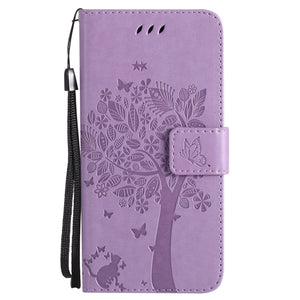 Tree Painted Retro Magnetic Wallet Flip Cover Case for iPhone X 8 7 6 6S Plus 5 5S SE 5SE PU Leather Stand Phone Cover Coque - aliexpress.ma