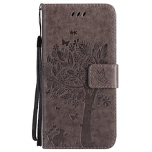 Tree Painted Retro Magnetic Wallet Flip Cover Case for iPhone X 8 7 6 6S Plus 5 5S SE 5SE PU Leather Stand Phone Cover Coque - aliexpress.ma