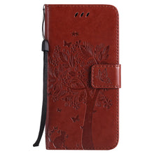 Tree Painted Retro Magnetic Wallet Flip Cover Case for iPhone X 8 7 6 6S Plus 5 5S SE 5SE PU Leather Stand Phone Cover Coque - aliexpress.ma