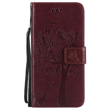 Tree Painted Retro Magnetic Wallet Flip Cover Case for iPhone X 8 7 6 6S Plus 5 5S SE 5SE PU Leather Stand Phone Cover Coque - aliexpress.ma