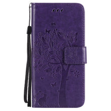 Tree Painted Retro Magnetic Wallet Flip Cover Case for iPhone X 8 7 6 6S Plus 5 5S SE 5SE PU Leather Stand Phone Cover Coque - aliexpress.ma