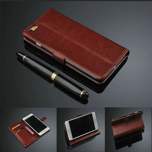 Top Quality Vintage Wallet PU Leather Flip Cover Case For iPhone 7 7 Plus 5 5S SE Card Phone Case For iPhone 6 6s Plus - aliexpress.ma