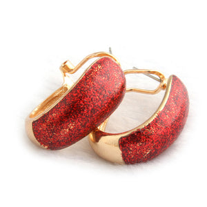 NeeFu WoFu Drop Big Earring Flash  Printed Metal for Woman Ear Ring Large Long Brinco Printing Accessories Oorbellen Earrings - aliexpress.ma